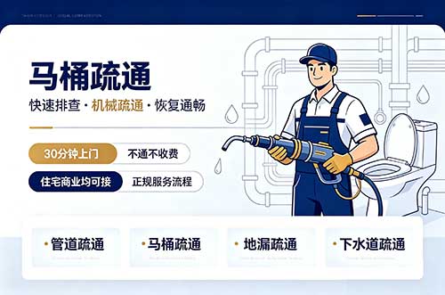 汕尾马桶疏通