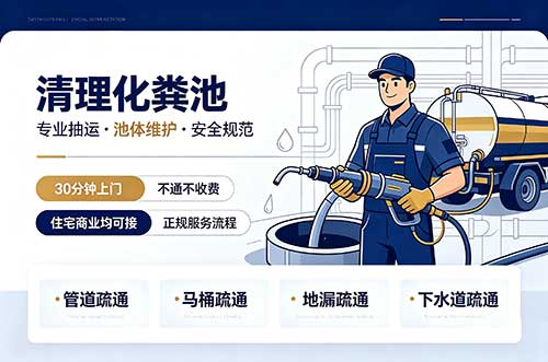 汕尾清理化粪池